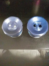 2016 HONDA CBR600RR FRONT SHOWA FORK TUBE PRELOAD ADJUSTER CAPS Right, Left OEM