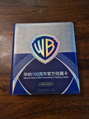 2024 Kakawow Phantom Warner Bros 100th Anniversary Full Set +Binder Ordner NM