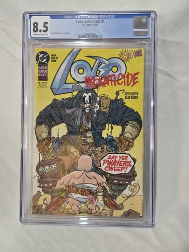 Lobo: Infanticide #1 CGC 8.5 DC Comics 1992