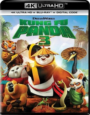 Kung Fu Panda 3 (10th Anniversary) 4K UHD Blu-ray NEW