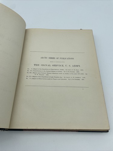 The Natural History of Alaska Nelson 1887 Yukon Islands US Army Color Plates - Foto 3 di 14