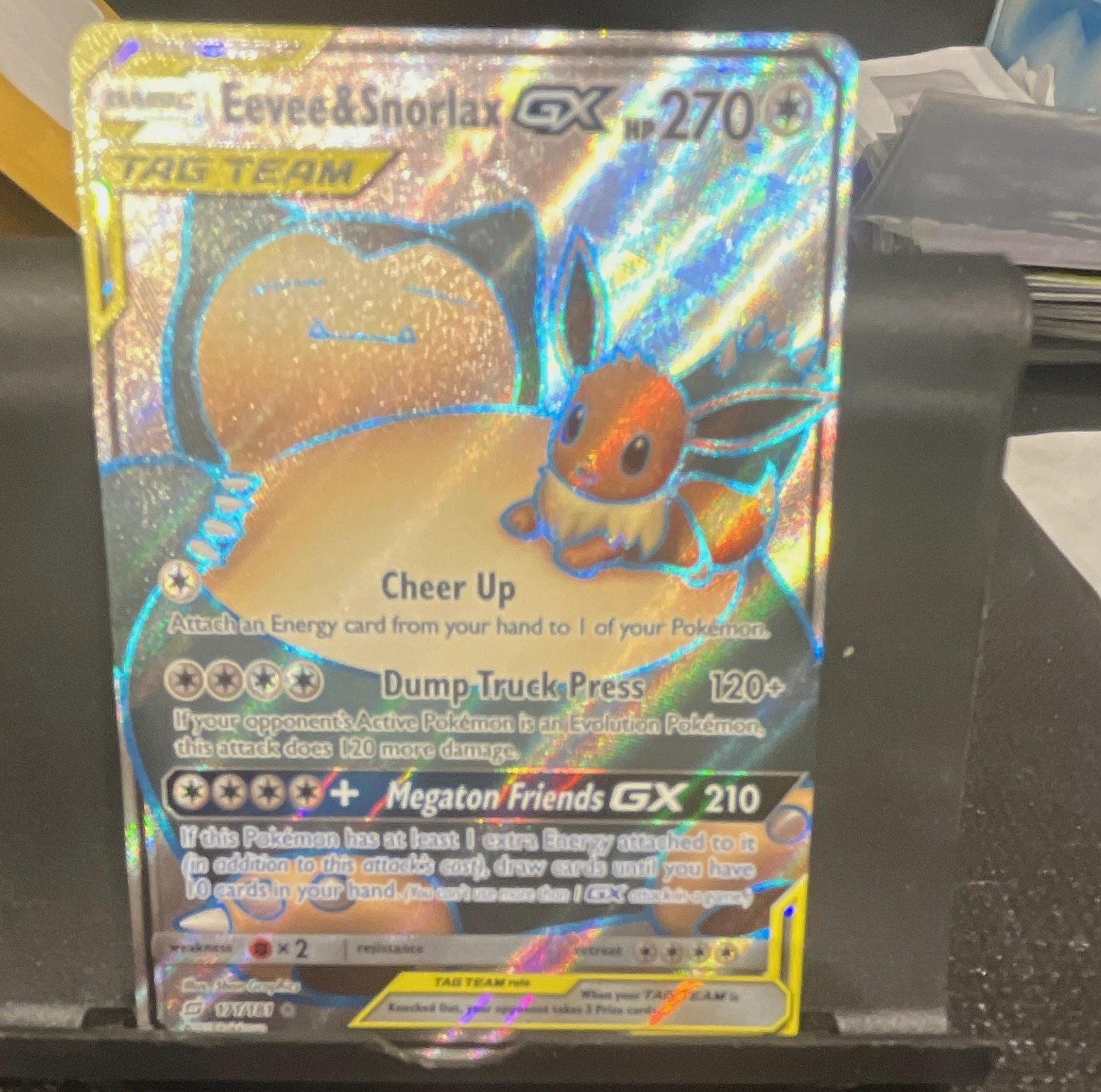 Eevee & Snorlax-GX - Team Up #171 Price & Value ($246.37) | PokeScope