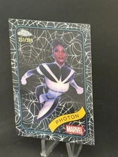 2025 Topps Chrome Marvel Photon Spider Web Refractor 251 /399