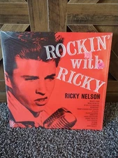 RICKY NELSON ROCKIN' WITH RICKY VINYL RECORD LP ACE RECORDS CH-85 UK SEALED