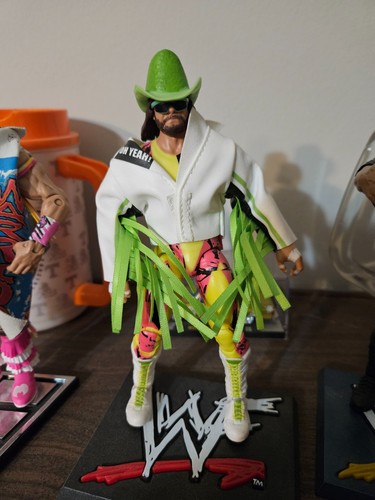 WWE Ultimate Edition 7'' Macho Man Randy Savage Figur Serie 8 Mattel lose