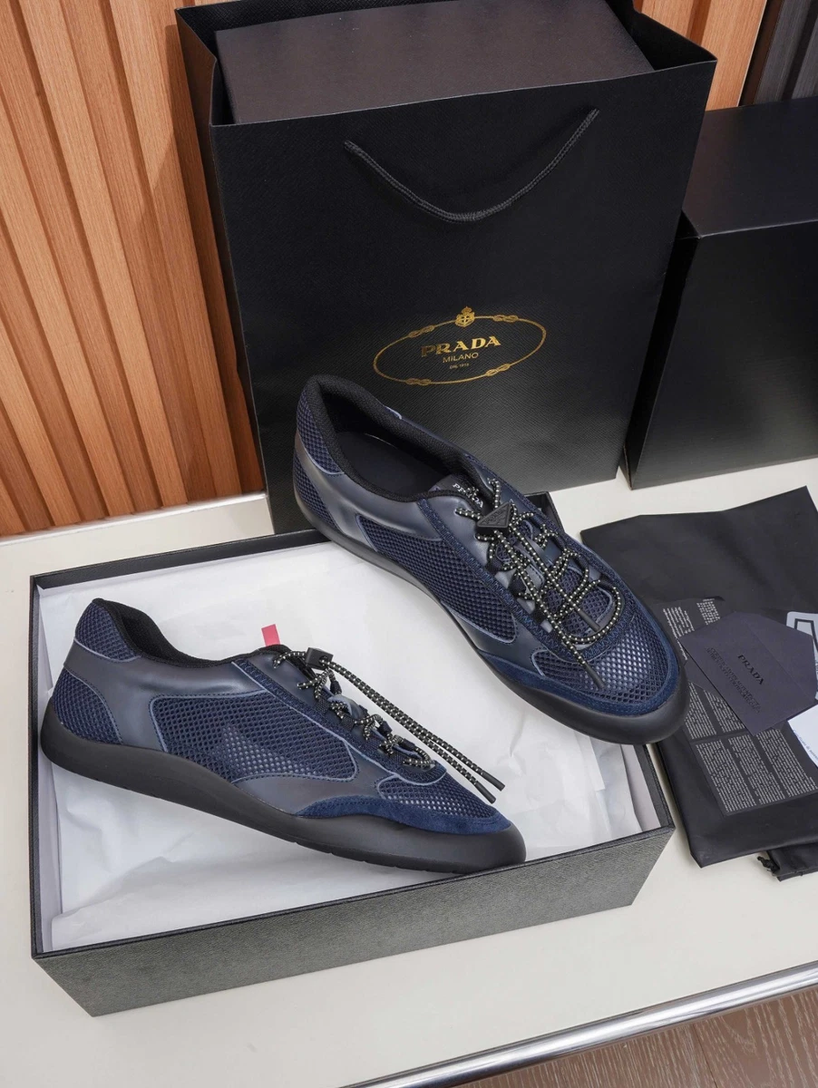 PRADA Blue Casual Shoes for Men for sale - eBay