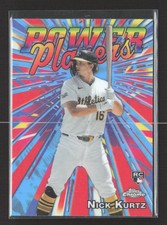 2025 Topps Chrome Power Players Nick Kurtz #PP-30 RC