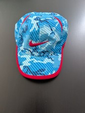 Nike Featherlight Dri-Fit Toddler Infant Cap Adjustable Swoosh Red Blue