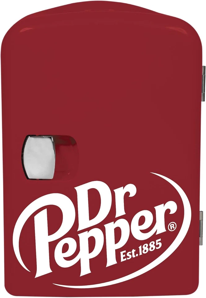 MIS135DRP DR. Pepper Mini Portable Compact Personal Fridge Cooler, 4 Liter Capac - Image 3 of 4