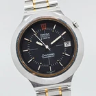 New ListingVintage 1970 OMEGA Seamaster f300Hz Cal.1250 Chronometer Quartz Date Black Men's