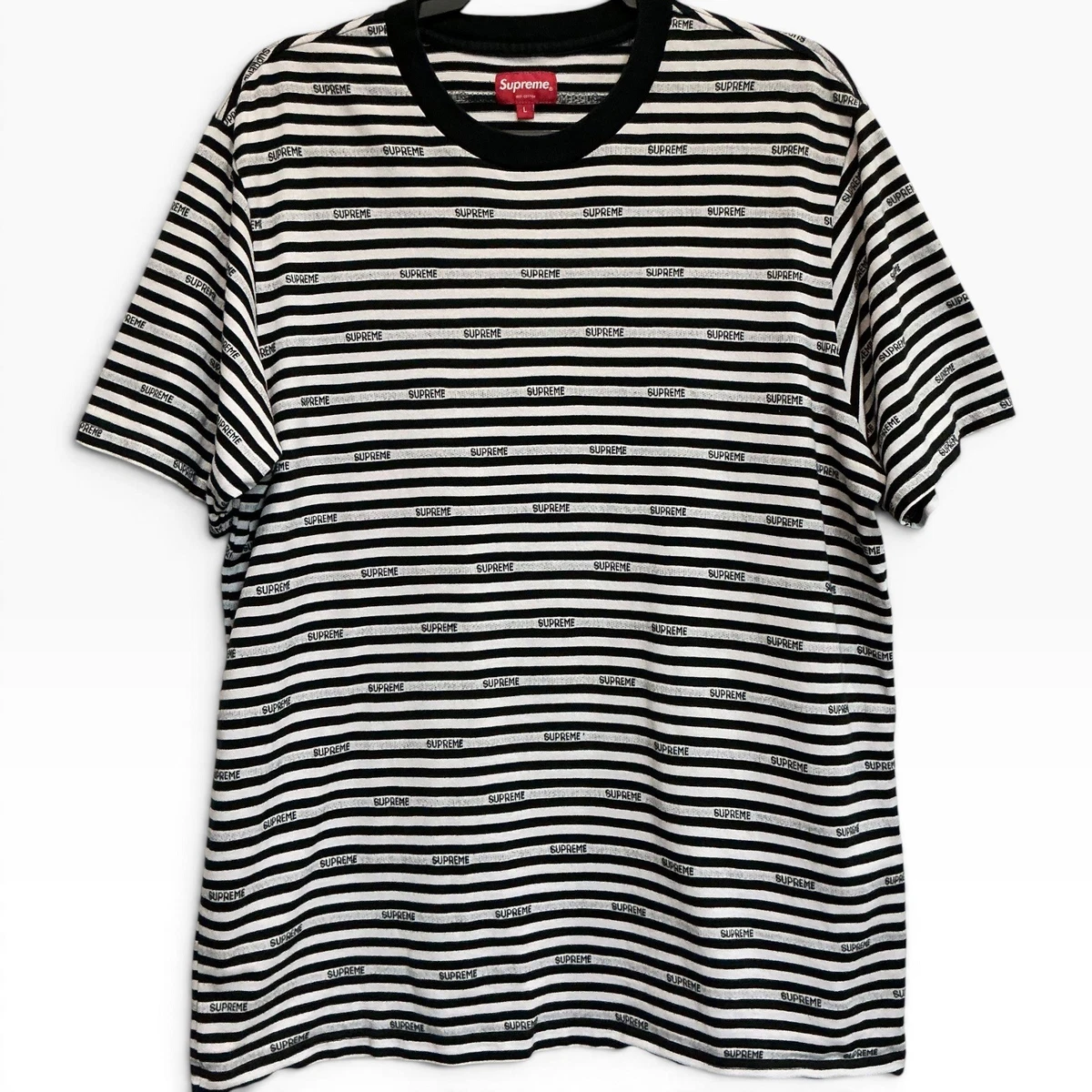 Supreme ストライプ Tシャツ Supreme Short Sleeve Striped T-Shirts for Men for sale | eBay