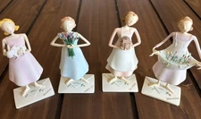 DEMDACO 2005 Most Sincerely Figurines - Claire Stoner / Lot of 4 