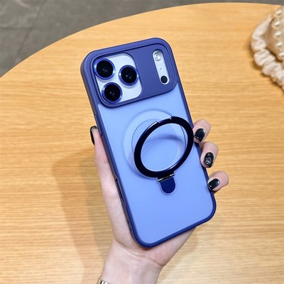 Magnetic Case for iPhone 12 13 14 15 16 Plus 17 Pro Max With Mag-Safe Slim Cover