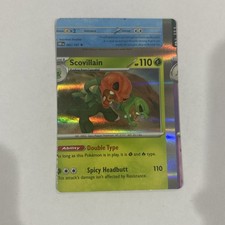 Pokemon Error Scovilliain Holo Obsidian Flames Set NFC (non Factory Cut) - K218