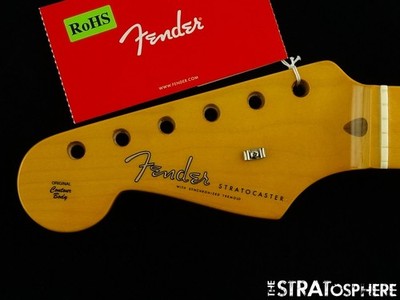 LEFTY Fender AV II American Vintage 1957 Strat NECK Stratocaster USA MN Maple