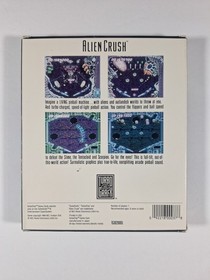 Alien Crush NEC TurboGrafx 16 TurboDuo Hu Card Pinball Game COMPLETE IN BOX