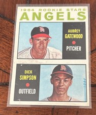 1964 Topps - 1964 Rookie Stars Dick Simpson, Aubrey Gatewood #127 (RC)