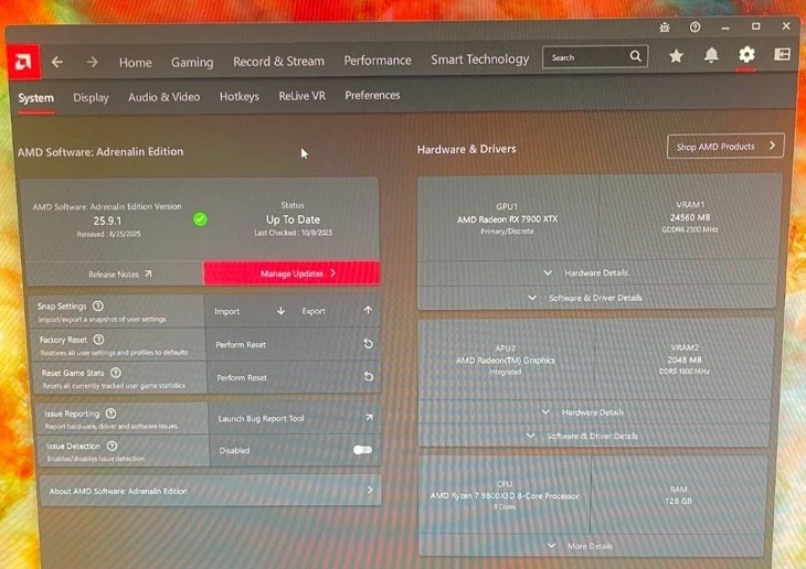 ASUS TUF 7900XTX OC 24GB  - Image 2 of 4