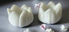 2 Vtg Milk Glass Open Salt Cellers