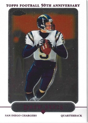 2005 Topps Chrome - Drew Brees #119