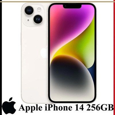 Neu Apple iPhone 14 (5G) 256GB 6GB RAM Smartphone Handys Dual SIM iOS Weiß 6.1''