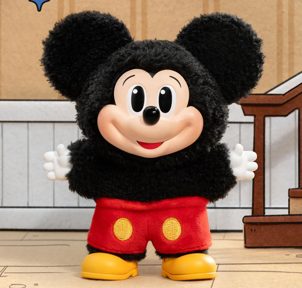 POP MART Mickey Family Cute Together Keychain Series Figures