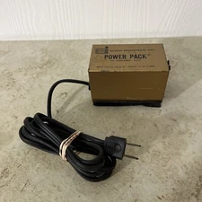 Power Supply Pack Toy Transformer 3310  Eldon Industries 3V, 2 AMPS. DC 6V MAX