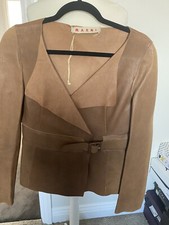 Marni Leather Jacket Bnwt