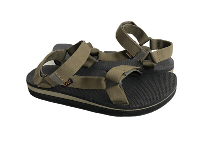 Teva - Mid Universal Sandal - Dark Olive Teva® Midform Universal Sandals In Canvas For Women | J.Crew main image 4