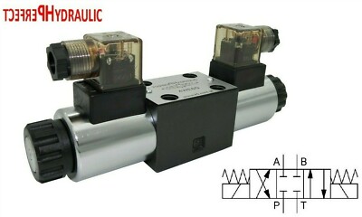 Hydraulikventil 4/3-Wegeventil 12V 4WE6E CETOP3 NG6 Magnetwegeventil RPE3-063Z11