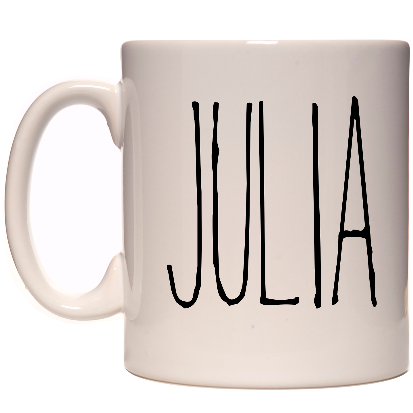 NEW Mug with JULIA (on both sides) in MIB Font | eBay UK