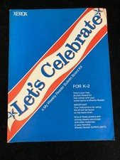 1973 XEROX LET'S CELEBRATE, WEEKLY READER BULLETIN BOARD KIT FOR K-2