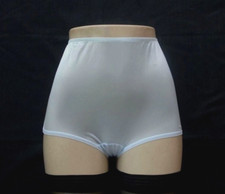 DIXIE BELLE Retro Styling 100 Nylon Full-Cut Sky Blue Brief Plus Size 11/4XL