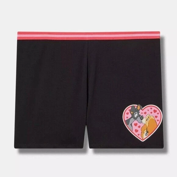 Torrid Panties 00X (M) 0X (L) Shortie Boyshorts Disney Lady & the Tramp Panty Nuevo con Etiquetas Foto 4 de 4