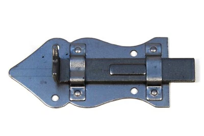 4 pièces Dispositif de sécurité pour cadenas portes décorative Coulisse Boulon - Photo 1/4
