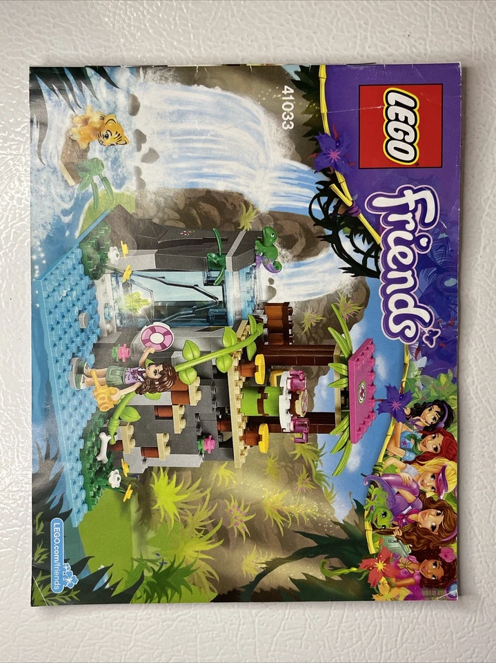 Lego Friends Jungle Falls Rescue 41033 - Casi Completo, Minifiguras Tiger Chameleon Foto 2 de 4