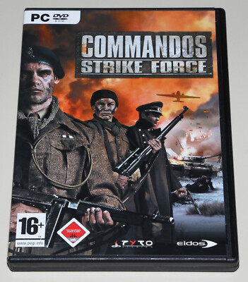 COMMANDOS STRIKE FORCE - PC DVD MIT HANDBUCH - SPINOFF DER COMMANDOS SERIE