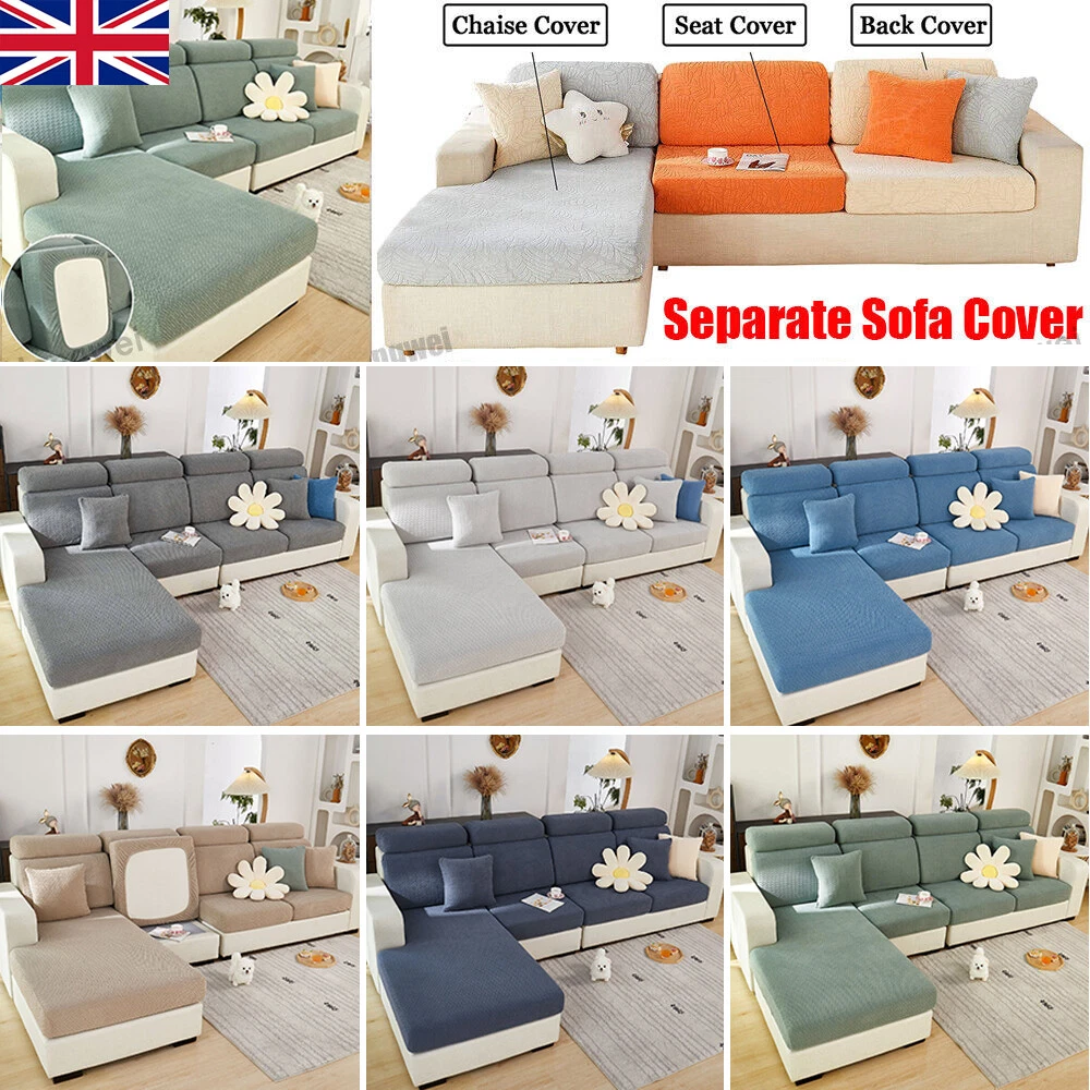 Universal Couch Cover Stretch Sofa Cushion Cover Non Slip L Shape
