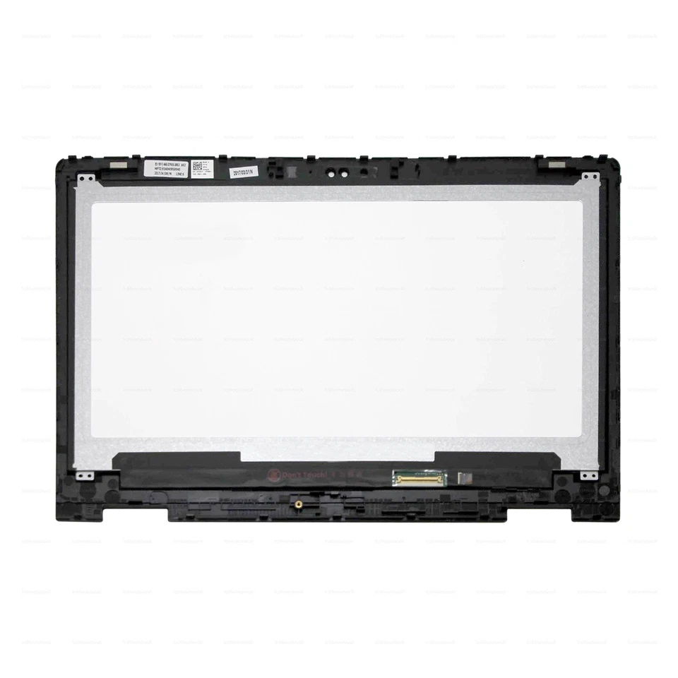 Pantalla digitalizadora de pantalla táctil LCD FHD para Dell Inspiron 13 P69G P69G001 con bisel Foto 2 de 4