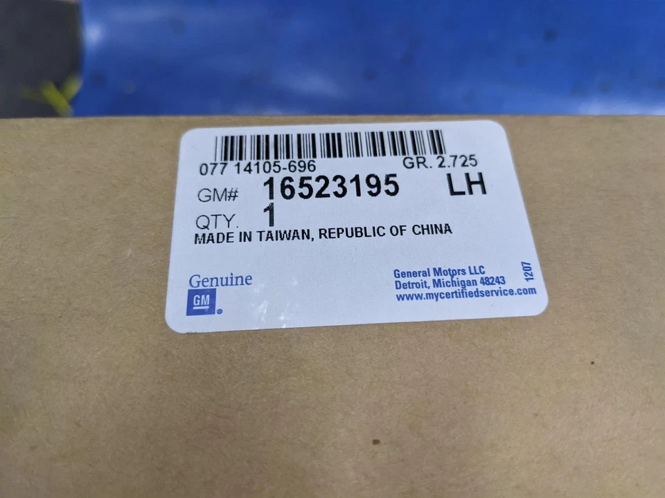 Подлинный корпус фары GM LH пассажирский Pontiac Montana транспорт 16523195 - Изображение 4 из 4