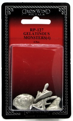 Ral Partha RP-127 Gelatinous Monsters (Set of 4) Slimes & Jellies Ooze Pudding 