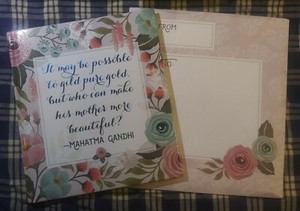 Mothers Day Inspirational Quotes Book Moms Gifts Stepmother Mother In Law Poems Ebay