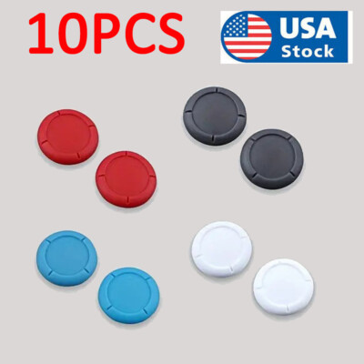 Thumb Joy Con Analog Stick Grip Cap Rubber Cover For Nintendo  Switch/Lite/OLED