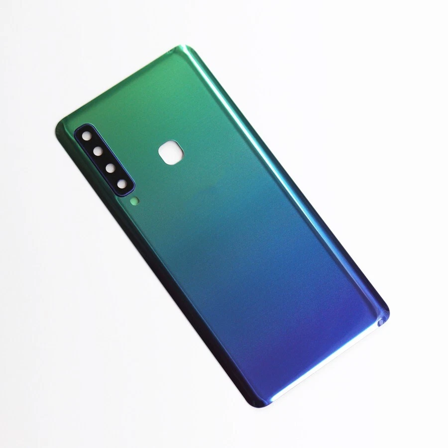 Cubierta trasera de plástico para Samsung Galaxy A9 2018 carcasa de batería piezas de puerta Foto 3 de 4