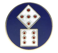 US Army 11th Corps Insignia 7/8 inch Hat or Lapel Pin H14112 F4D14W