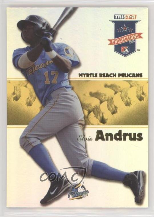 2008 TRISTAR PROjections Yellow Reflectives /25 Elvis Andrus #183