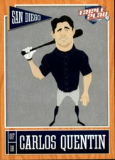 2013 Panini Triple Play Carlos Quentin #67 Baseball DNA Games