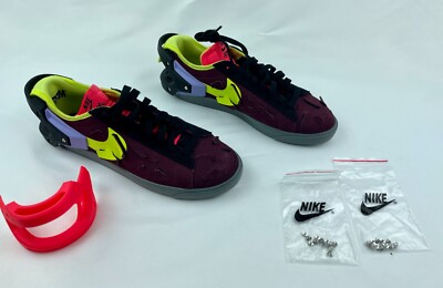 Nike ACRONYM x Blazer Low Night Maroon DN2067-600 Men Sz NEW