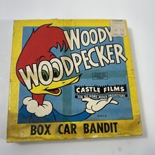 Vintage Castle Films 8mm Movie Woody Woodpecker From Mars Cartoon Movie B W