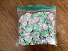 100 pc 3/4" Pink Satin Ribbon Rose, Flower, Crafting for Doll & Baby Clothes